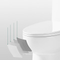 Toilet Bowl Bolande Design White Dual-flush Elongated One-piece ONE Piece Ceramic Flush Pipe Component Floor Mounted Modern